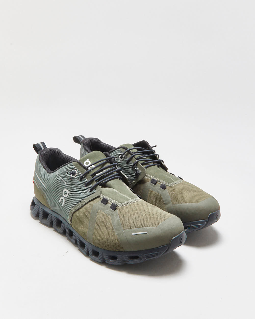 On Cloud 5 'Olive' Waterproof Trainers - UK6