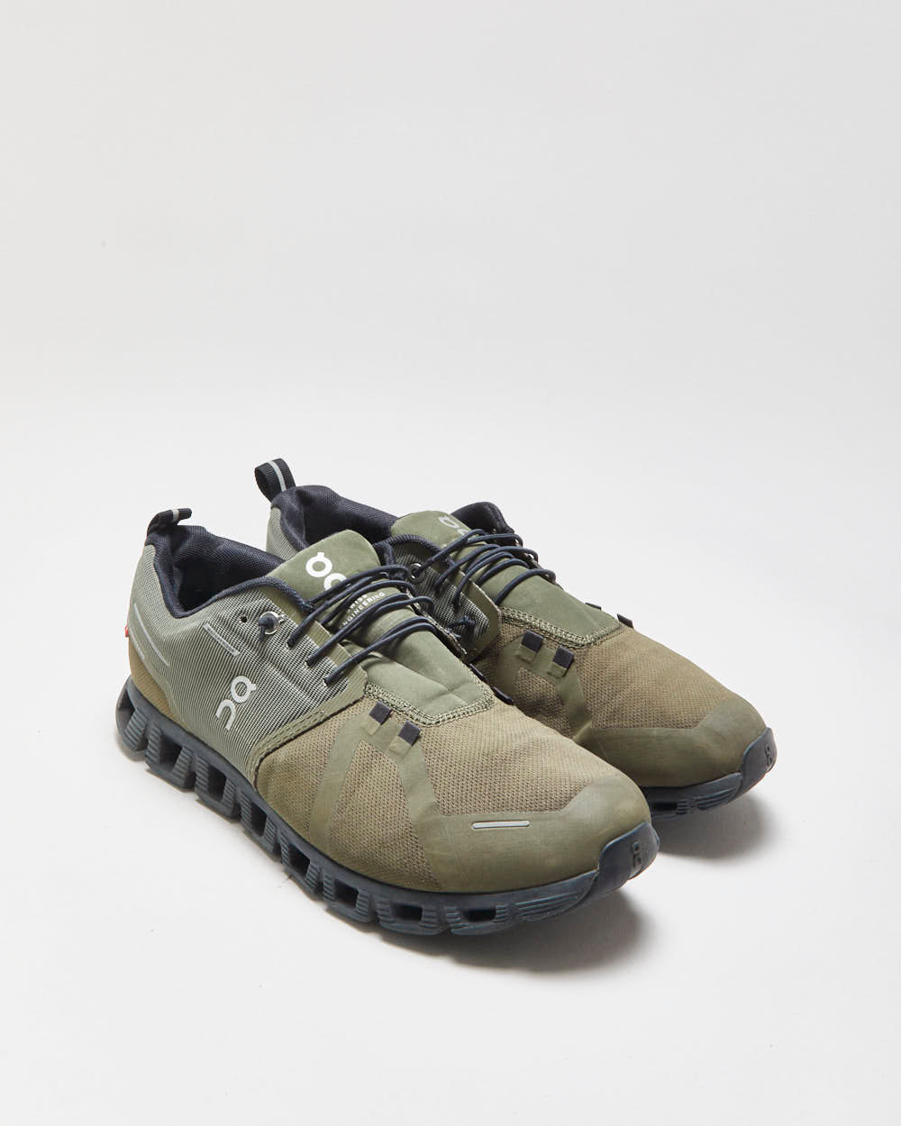 On Cloud 5 'Olive' Waterproof Trainers - UK9