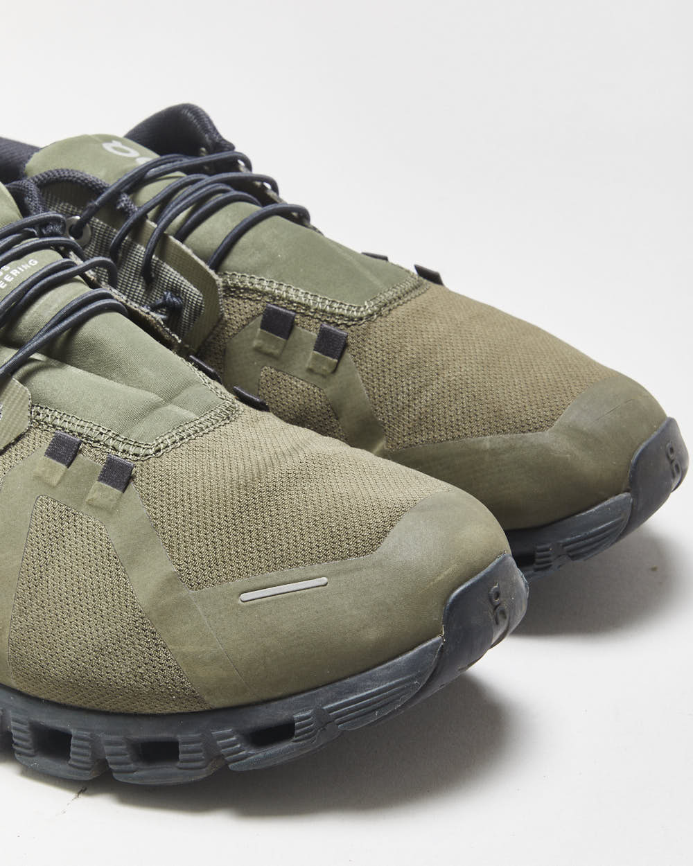 On Cloud 5 'Olive' Waterproof Trainers - UK9