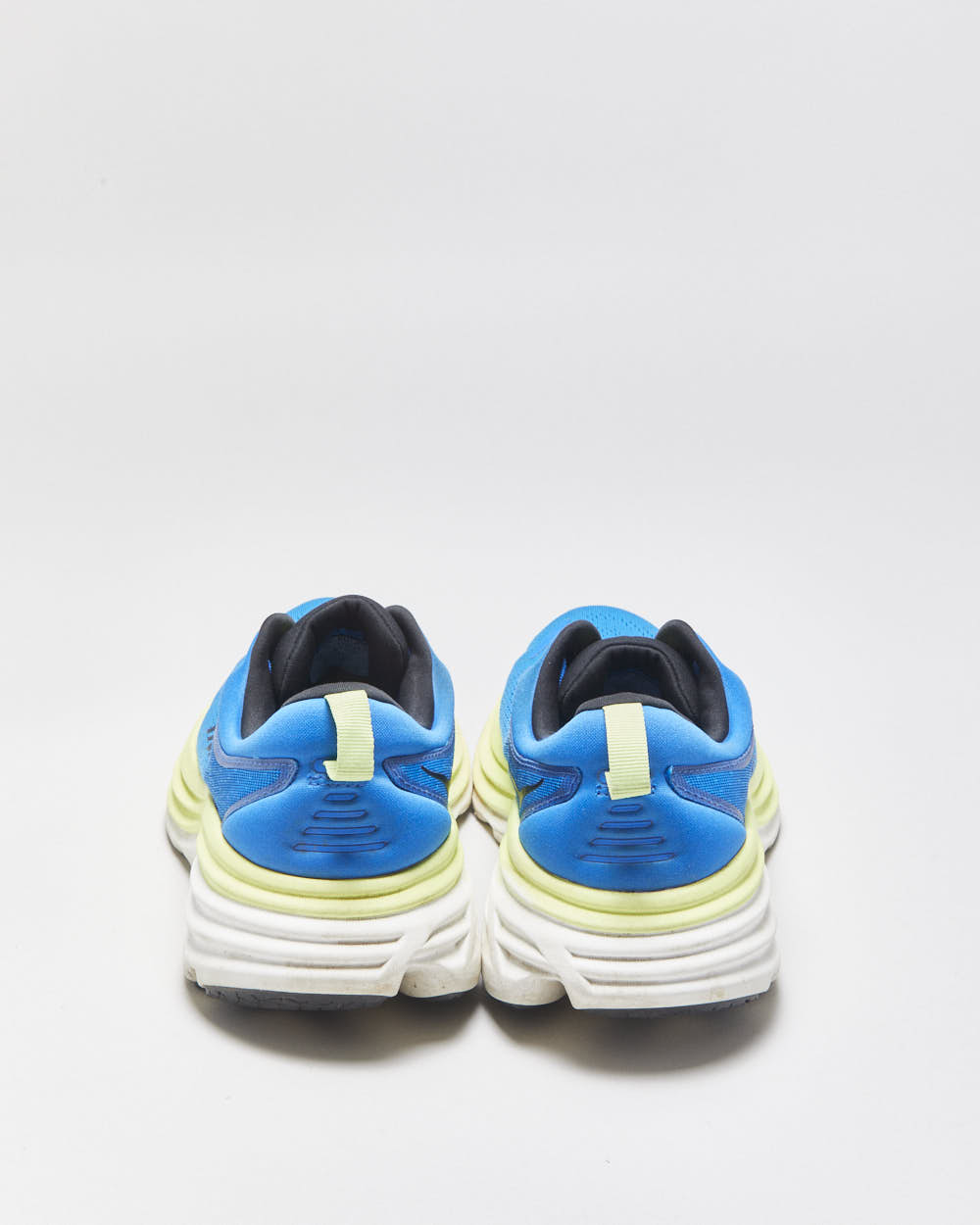 Hoka Bondi 8 'Electric Cobalt/Lettuce' Road Running Trainers - UK9