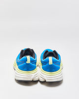Hoka Bondi 8 'Electric Cobalt/Lettuce' Road Running Trainers - UK9