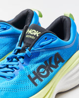 Hoka Bondi 8 'Electric Cobalt/Lettuce' Road Running Trainers - UK9