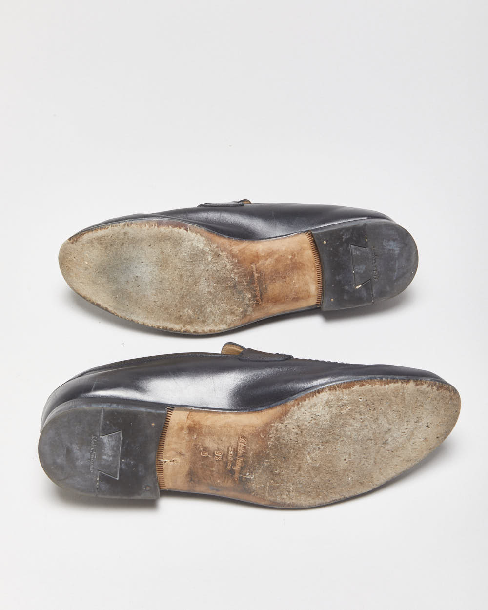 Salvatore Ferragamo Leather Penny Loafers - UK8.5