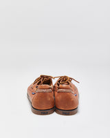 Polo Ralph Lauren Bienne Oiled Grain Leather Boat Shoes - UK10.5