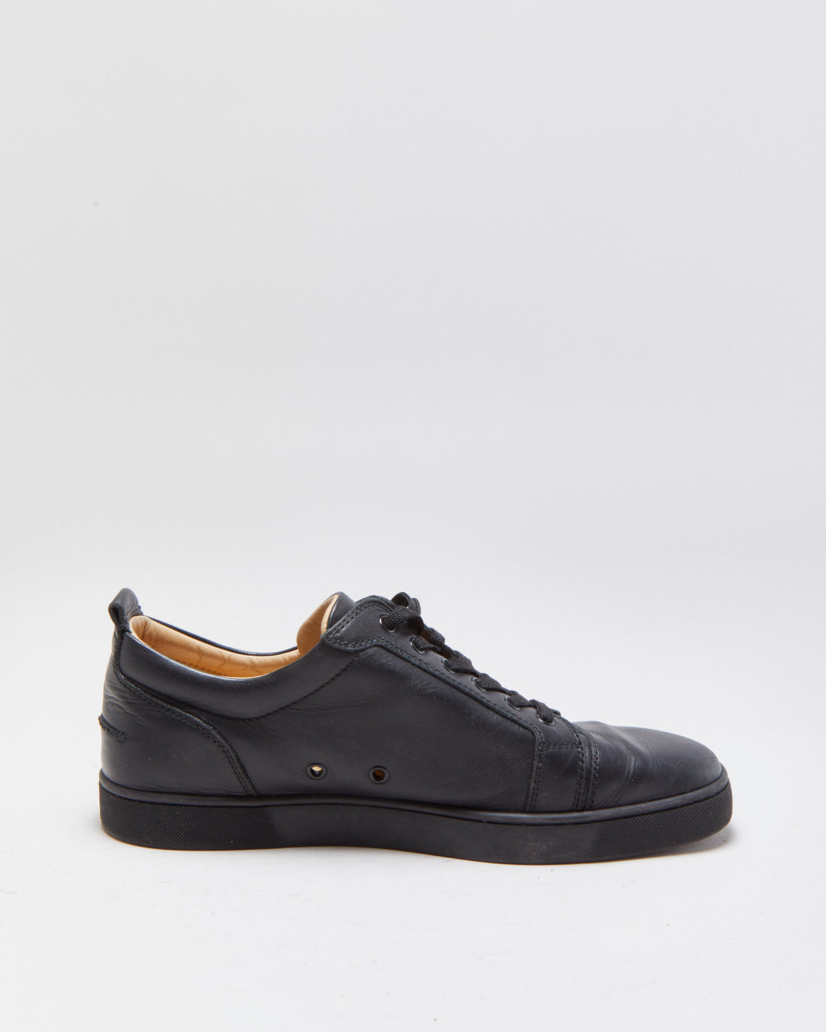 Christian Louboutin Louis Junior Calfskin Leather Trainers - UK12