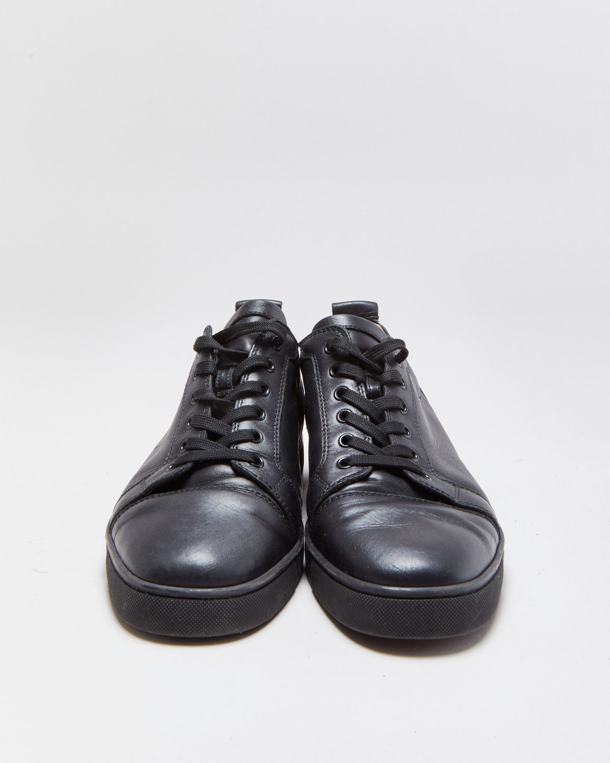 Christian Louboutin Louis Junior Calfskin Leather Trainers - UK12