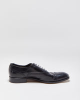 Salvatore Ferragamo Patent Leather Wingtip Oxford Brogues - UK10