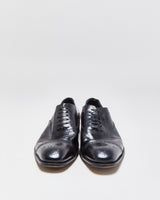 Salvatore Ferragamo Patent Leather Wingtip Oxford Brogues - UK10