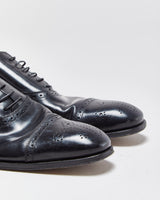 Salvatore Ferragamo Patent Leather Wingtip Oxford Brogues - UK10