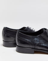 Salvatore Ferragamo Patent Leather Wingtip Oxford Brogues - UK10