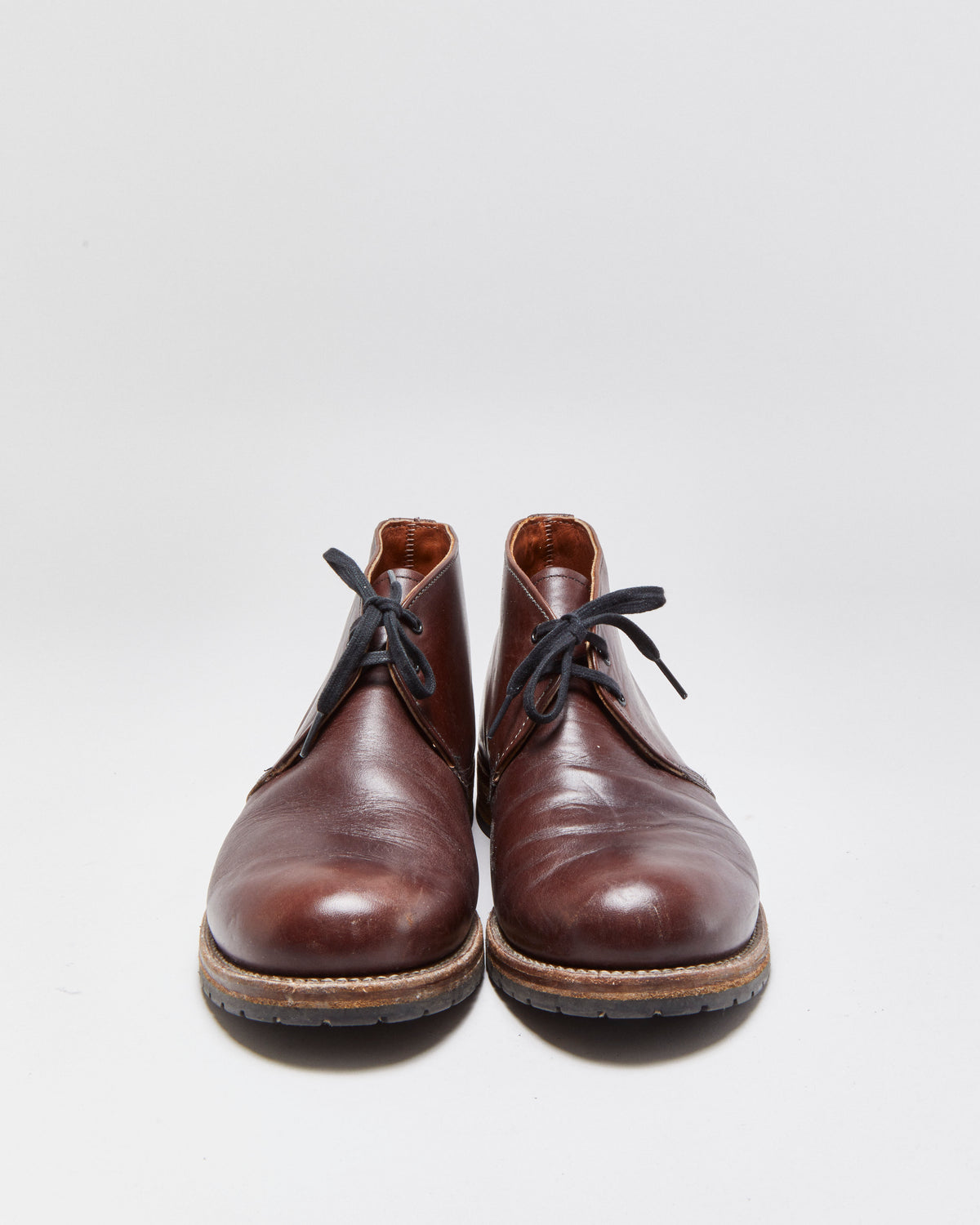 Vintage Redwing Heritage 9017 Beckman Rich Cigar Featherstone Leather Union Made In USA Chukka Boots - UK12