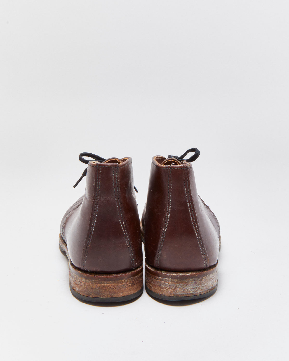 Vintage Redwing Heritage 9017 Beckman Rich Cigar Featherstone Leather Union Made In USA Chukka Boots - UK12