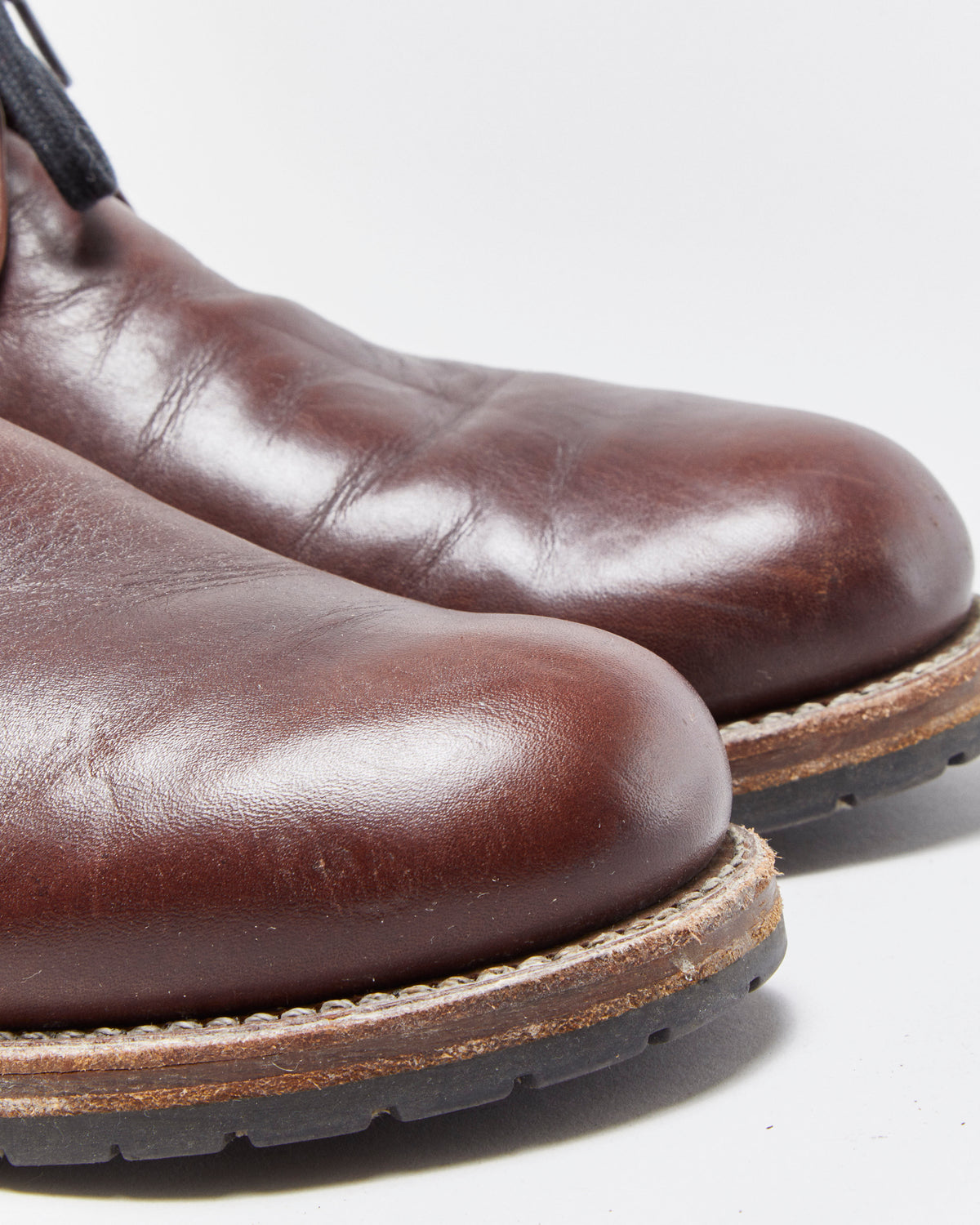Vintage Redwing Heritage 9017 Beckman Rich Cigar Featherstone Leather Union Made In USA Chukka Boots - UK12