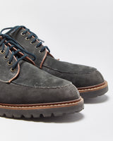 Vintage Eddie Bauer Suede / Leather Made In USA Moc Toe Derby Shoes - UK7