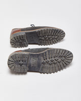 Vintage Eddie Bauer Suede / Leather Made In USA Moc Toe Derby Shoes - UK7