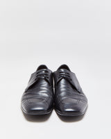 Vintage Y2K 00s Prada Sport Leather Square Toe Oxford Shoes - UK6