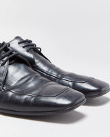 Vintage Y2K 00s Prada Sport Leather Square Toe Oxford Shoes - UK6