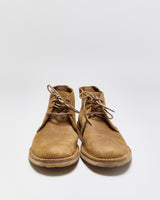 DS Redwing 3327 Olive Brown Weekender Roughout Leather Union Made In USA Chukka Boots - UK8.5