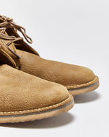 DS Redwing 3327 Olive Brown Weekender Roughout Leather Union Made In USA Chukka Boots - UK8.5