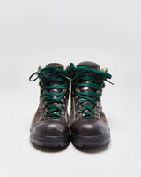 Vintage Y2K 00s L.L.Bean Cresta Gore-Tex Air 8000 Leather Canvas Vibram Hiking Boots - UK8.5
