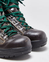 Vintage Y2K 00s L.L.Bean Cresta Gore-Tex Air 8000 Leather Canvas Vibram Hiking Boots - UK8.5