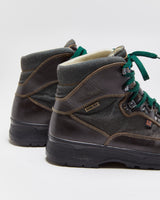 Vintage Y2K 00s L.L.Bean Cresta Gore-Tex Air 8000 Leather Canvas Vibram Hiking Boots - UK8.5