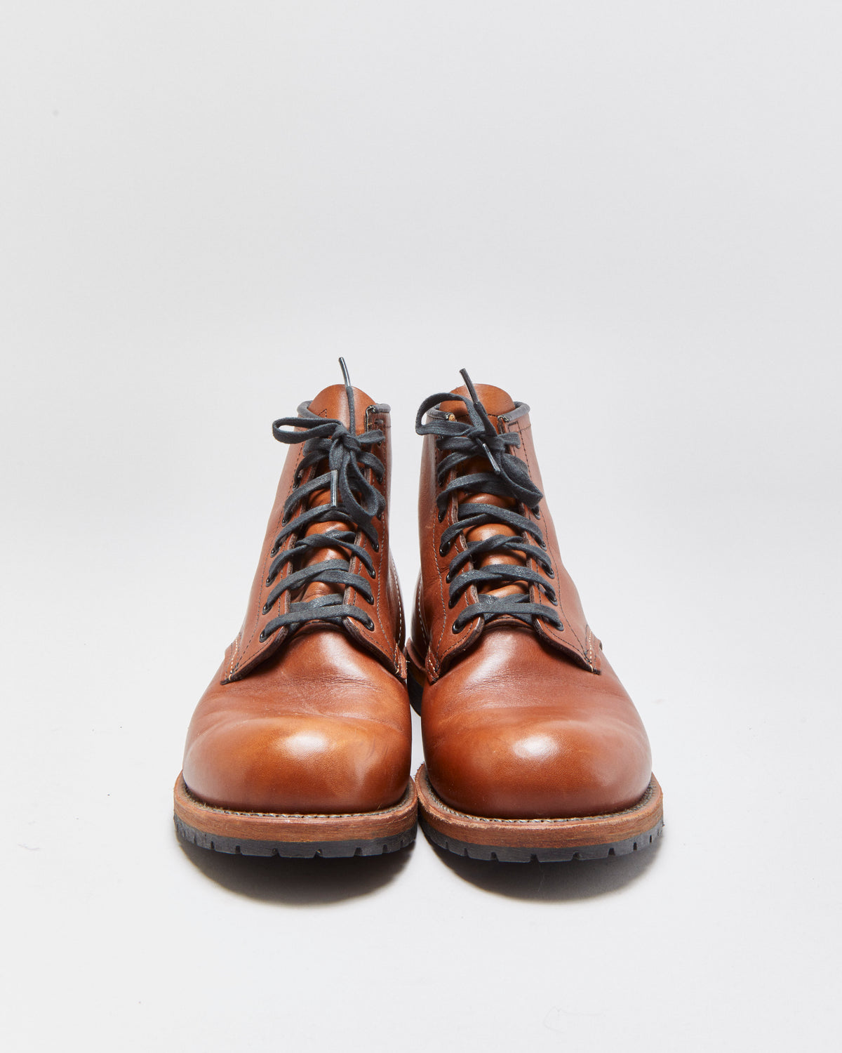 DS Redwing Heritage 9016 Beckman Cigar Featherstone Leather Union Made In USA 6" Round Toe Ankle Boots - UK8.5