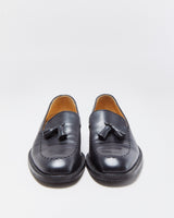 Vintage Y2K 00s Gino Rossi Leather Square Heel Tassel Loafers - UK9