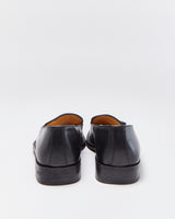 Vintage Y2K 00s Gino Rossi Leather Square Heel Tassel Loafers - UK9