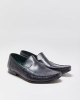 Vintage Ted Baker Simeen II Leather Slip-On Moccasin Loafers - UK9
