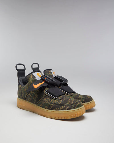 Carhartt x Nike Airforce 1 Utility Low Camo Trainers - UK9 US10