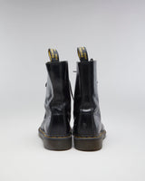 Dr Martens 10 Eyelet Black Leather Boots - EUR 42