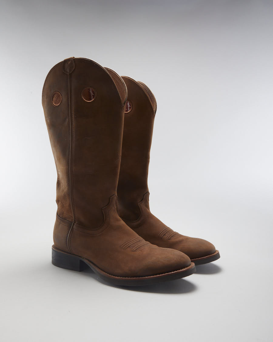 Twisted X Brown Cowboy Boots - UK 11