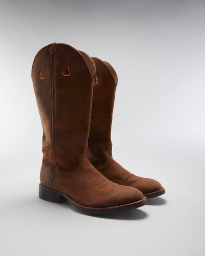 Twisted X Brown Cowboy Boots - UK 11