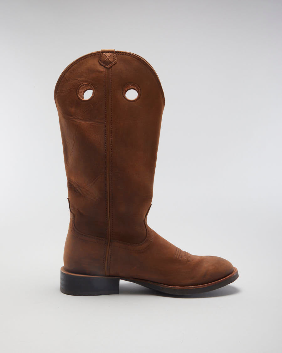 Twisted X Brown Cowboy Boots - UK 11