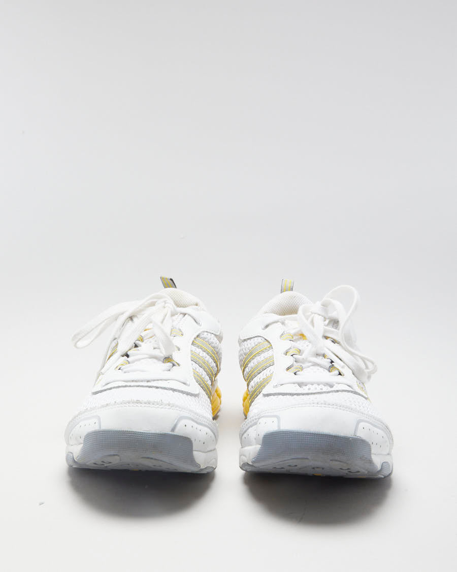 Adidas 3D Cushion White Trainers - Mens UK 8