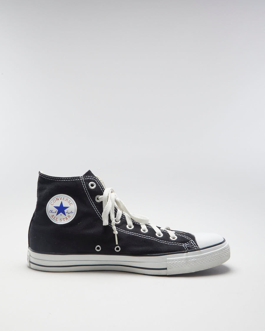Converse All Star Black Trainers - UK 12