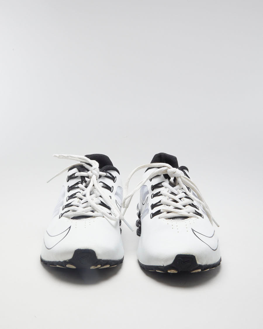 Nike Shox White Trainers - Mens UK 8.5