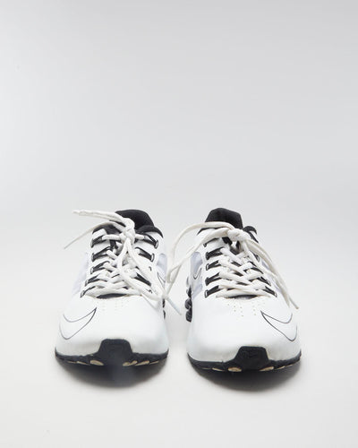 Nike Shox White Trainers - Mens UK 8.5