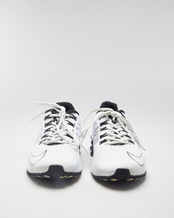Nike Shox White Trainers - Mens UK 8.5