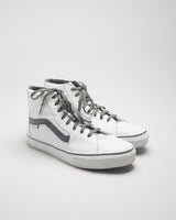 Vans x Marc Jacobs White &amp; Grey Sk8 Hi Sneakers - US 10