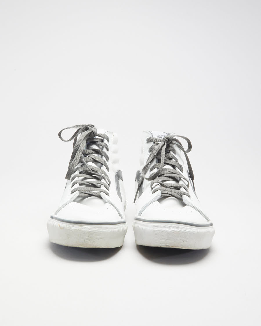 Vans x Marc Jacobs White &amp; Grey Sk8 Hi Sneakers - US 10