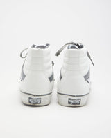 Vans x Marc Jacobs White &amp; Grey Sk8 Hi Sneakers - US 10