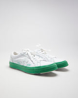 Converse x GOLF le FLEUR* One Star White &amp; Green Sneakers - EUR 43