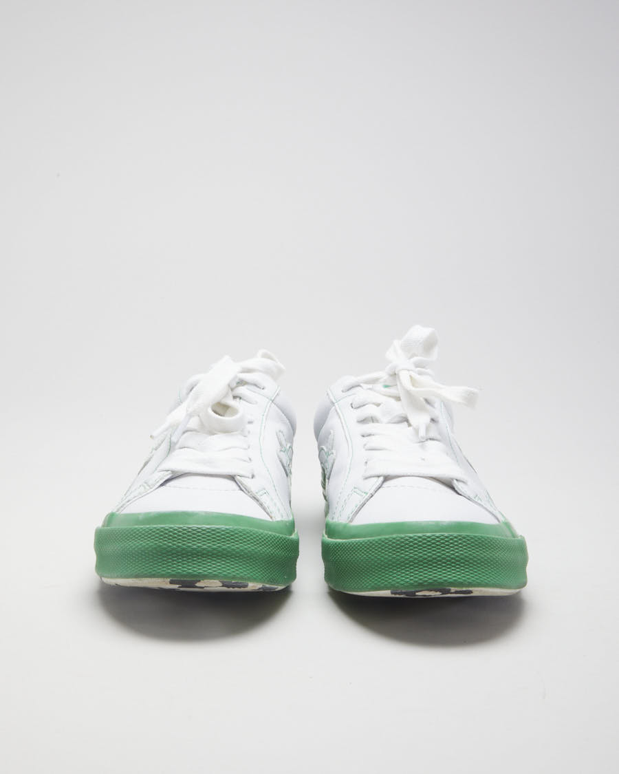 Converse x GOLF le FLEUR* One Star White &amp; Green Sneakers - EUR 43