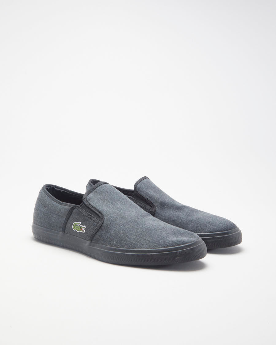 Lacoste Grey Slip On Shoes - EUR 43