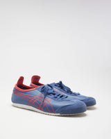 Onitsuka Tiger Blue &amp; Red Leather Trainers - EUR 42