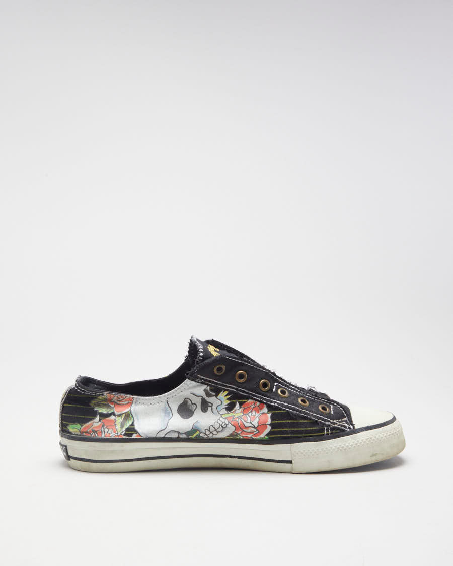 Y2K 00s Ed Hardy Love Kills Trainers - EUR 44