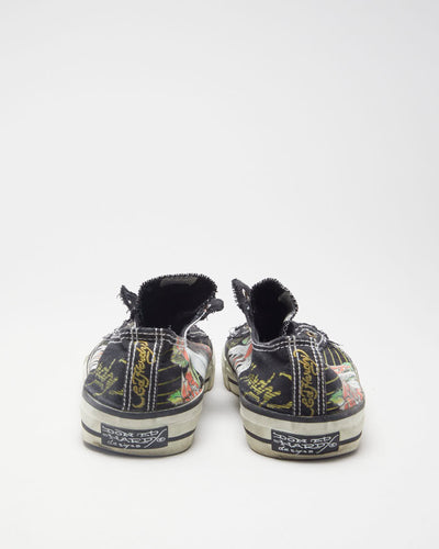 Y2K 00s Ed Hardy Love Kills Trainers - EUR 44