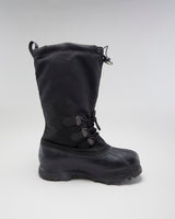 Mens Black Rubber Soled Sorel Insulated Snow Boots - UK 10.5